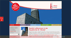 Desktop Screenshot of hauptkirche-stnikolai.de